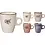 Mok aardewerk 220ml gres set 2