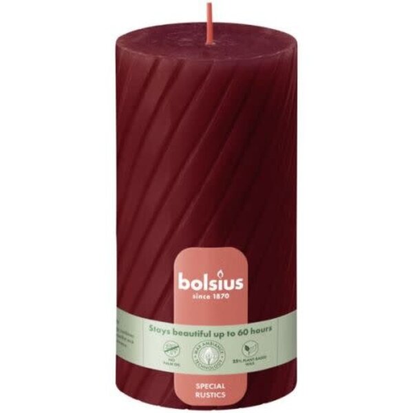 Bolsius Stompkaars 130/68 rood