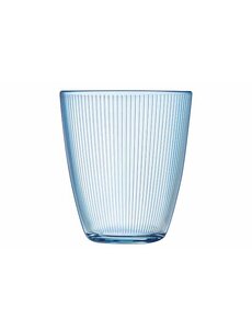 Luminarc Glas Concepto stripy blauw 31cl