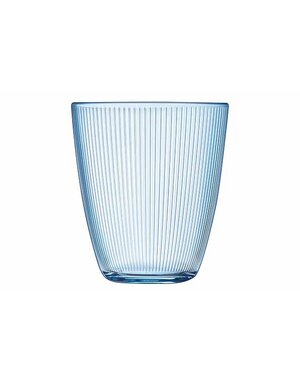 Luminarc Glas Concepto stripy blauw 31cl