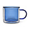 Ona Theeglas 27cl dubbelwandig blauw Liv - set 2