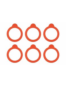 Bormioli Rocco Inmaakring Ø 80 mm (6 Stuks) Lock-Eat