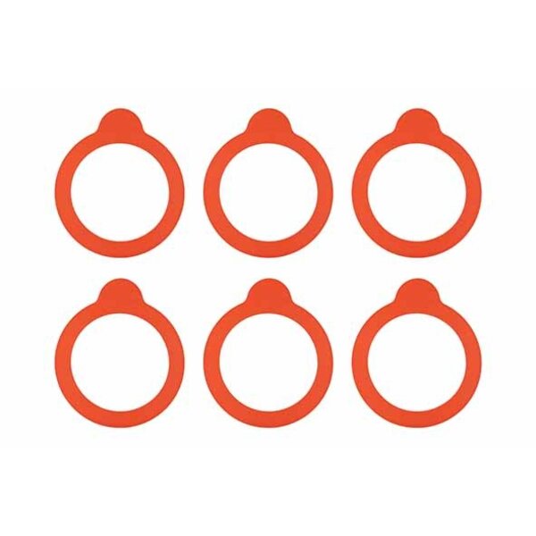Bormioli Rocco Inmaakring Ø 80 mm (6 Stuks) Lock-Eat
