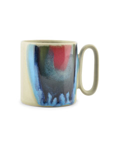 Salt en Pepper Mok 39cl green/rainbow Paint