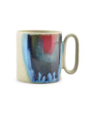 Salt en Pepper Mok 39cl green/rainbow Paint