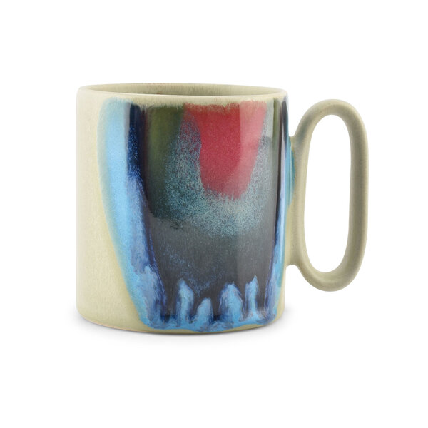Salt en Pepper Mok 39cl green/rainbow Paint