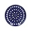 Bunzlau Castle Gebaksbord 16cm Blue Stars