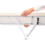 Brabantia Strijkplank A 124 x 38 cm - strijkijzerhouder - Soothing sea