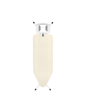 Brabantia Strijkplank C 124 x 45 cm - strijkijzerhouder - Ecru