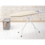 Brabantia Strijkplank C 124 x 45 cm - strijkijzerhouder - Ecru