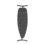 Brabantia Strijkplank D - 135x45cm - hittebestendige parkeerplaats - Demin Black