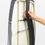 Brabantia Strijkplank D - 135x45cm - hittebestendige parkeerplaats - Demin Black