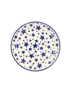 Bunzlau Castle Gebaksbord 16cm White Stars