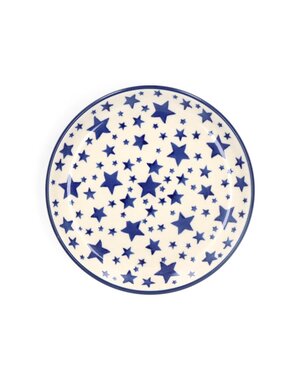 Bunzlau Castle Gebaksbord 16cm White Stars