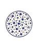 Bunzlau Castle Gebaksbord 16cm White Stars