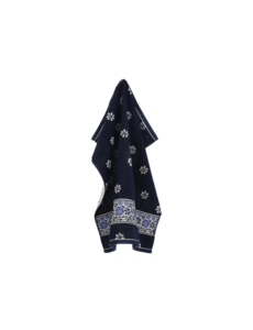 Bunzlau Castle Keukendoek Belle Fleur Dark Blue