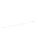 Wicotex Douchestang aluminium wit 75-115 cm