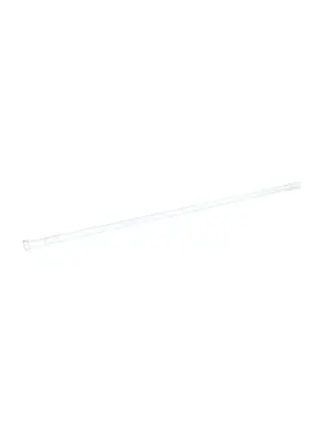 Wicotex Douchestang aluminium wit 110-200 cm