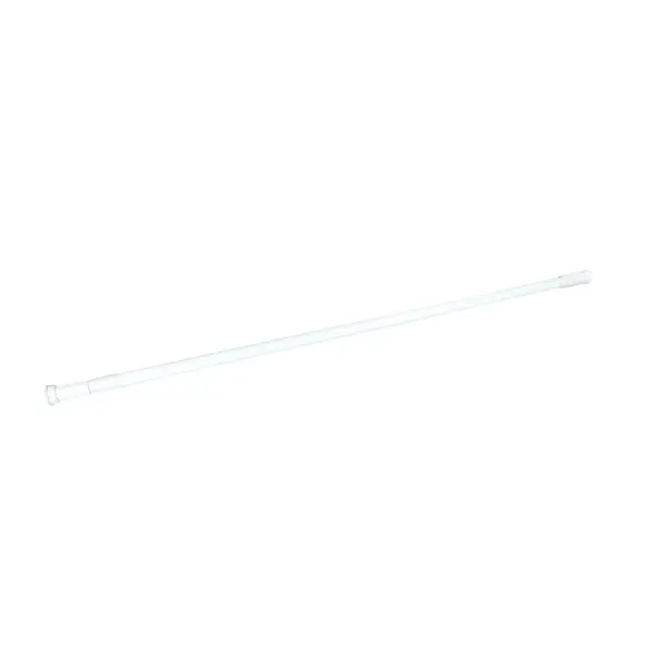 Wicotex Douchestang aluminium wit 110-200 cm