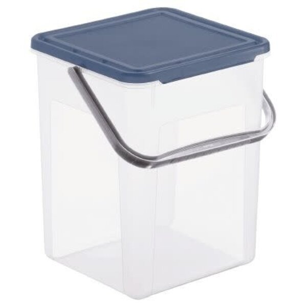 Rotho Waspoederbox 5 kg 9 l blauw
