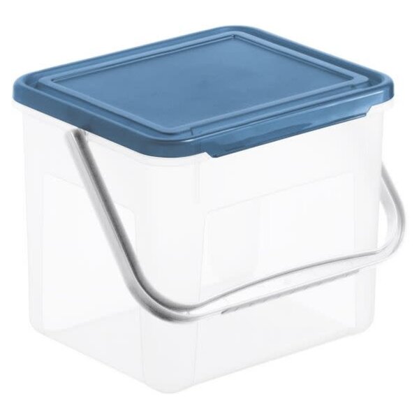 Rotho Waspoederbox 3 kg 4,5 l blauw