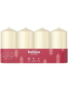 Bolsius Stompkaars soft pearl 100/48 4 stuks