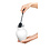 Wenko Flessenrager / afwasborstel 25cm siliconen