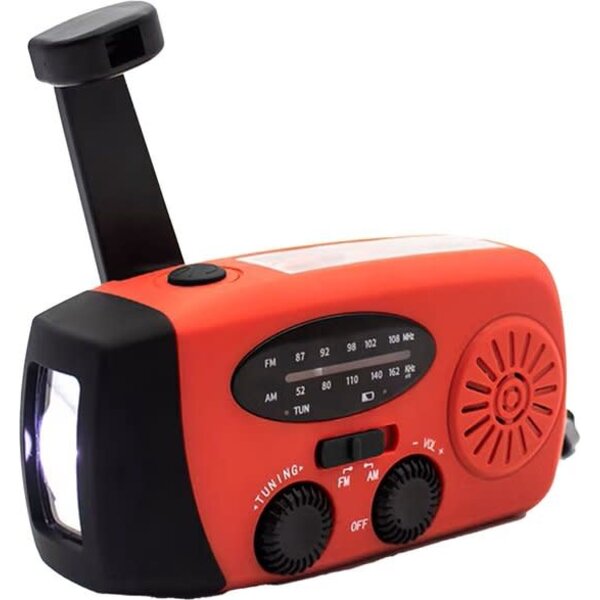 Denver Noodradio - Powerbank Zonneenergie - FM Radio Denver