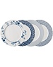 Laura Ashley Bordenset van 4 Assorti platte borden 26cm Laura Ashley