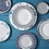 Laura Ashley Bordenset van 4 Assorti platte borden 26cm Laura Ashley