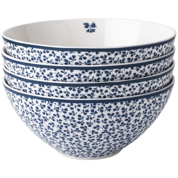 Laura Ashley Kom floris 16cm set van 4 Laura Ashley