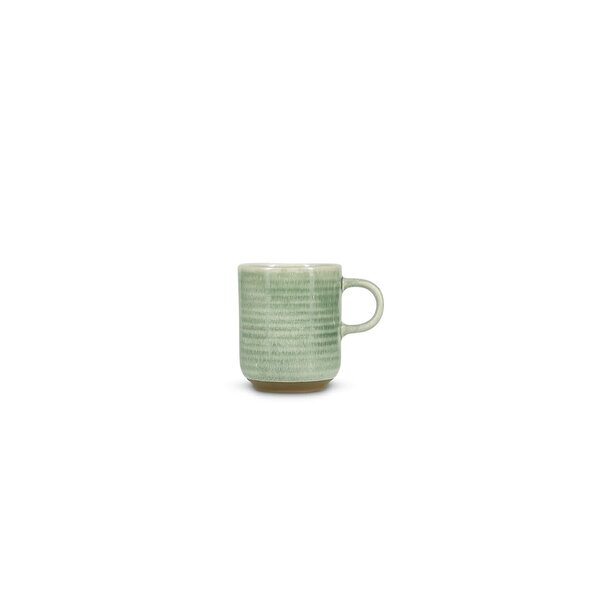 Salt en Pepper Mok 36cl groen met oor Cameo