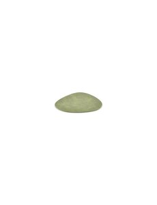 BonBistro Glasonderzetter 11x10cm lederlook groen Layer set 4 stuks