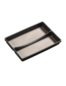 Kesper Bestekbak 2 vakken antraciet