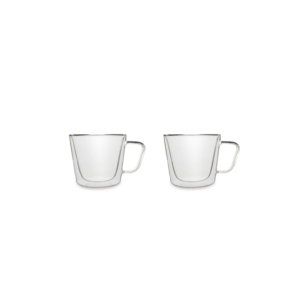 Salt en Pepper Thee- koffieglas dubbelwandig 36cl set/2 Oslo