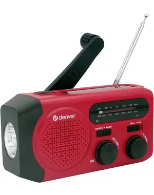 Denver Noodradio - Powerbank - Zaklamp - AM/FM Radio Denver SCR-2010