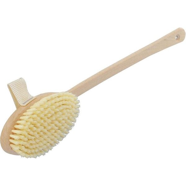 Buerstenmann Badborstel met steel  (LxBxH): 4,5x7x45 cm