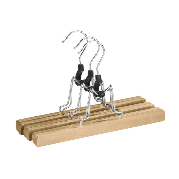 Wenko Broekhanger met klem set/3 hout