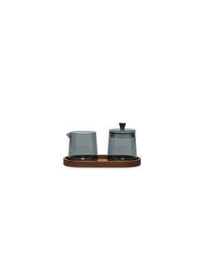 Salt en Pepper Melkkan en Suikerpot 22cl grijs Luma