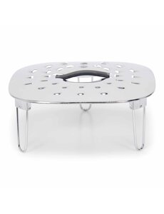 Patisse Spatdeksel 21cm RVS voor de Airfryer Patisse