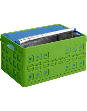 Sunware Vouwkrat met koeltas 46L groen Square
