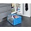 Sunware Vouwkrat met koeltas 46L blauw Square