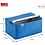 Sunware Vouwkrat met koeltas 46L blauw Square