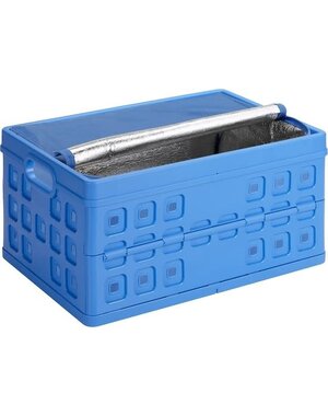 Sunware Vouwkrat met koeltas 46L blauw Square