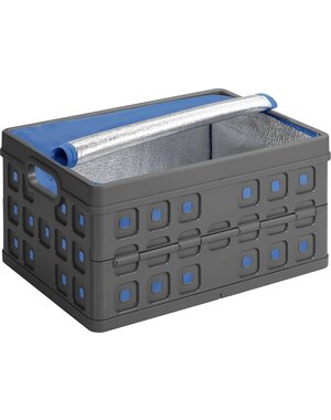 Sunware Vouwkrat met koeltas 32L antraciet Square
