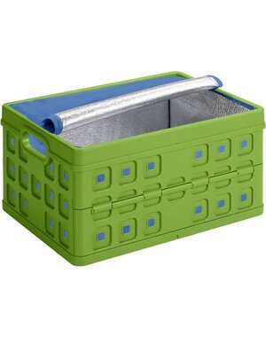 Sunware Vouwkrat met koeltas 32L groen Square