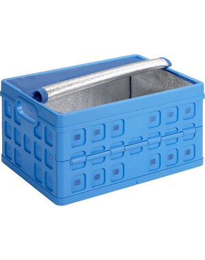 Sunware Vouwkrat met koeltas 32L blauw Square