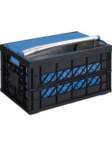 Sunware Vouwkrat Heavy Duty met koeltas 45L zwart Square