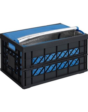 Sunware Vouwkrat Heavy Duty met koeltas 45L zwart Square