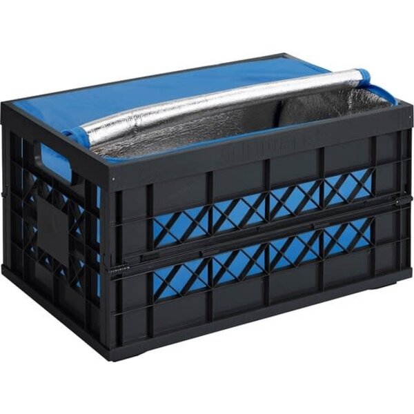 Sunware Vouwkrat Heavy Duty met koeltas 45L zwart Square